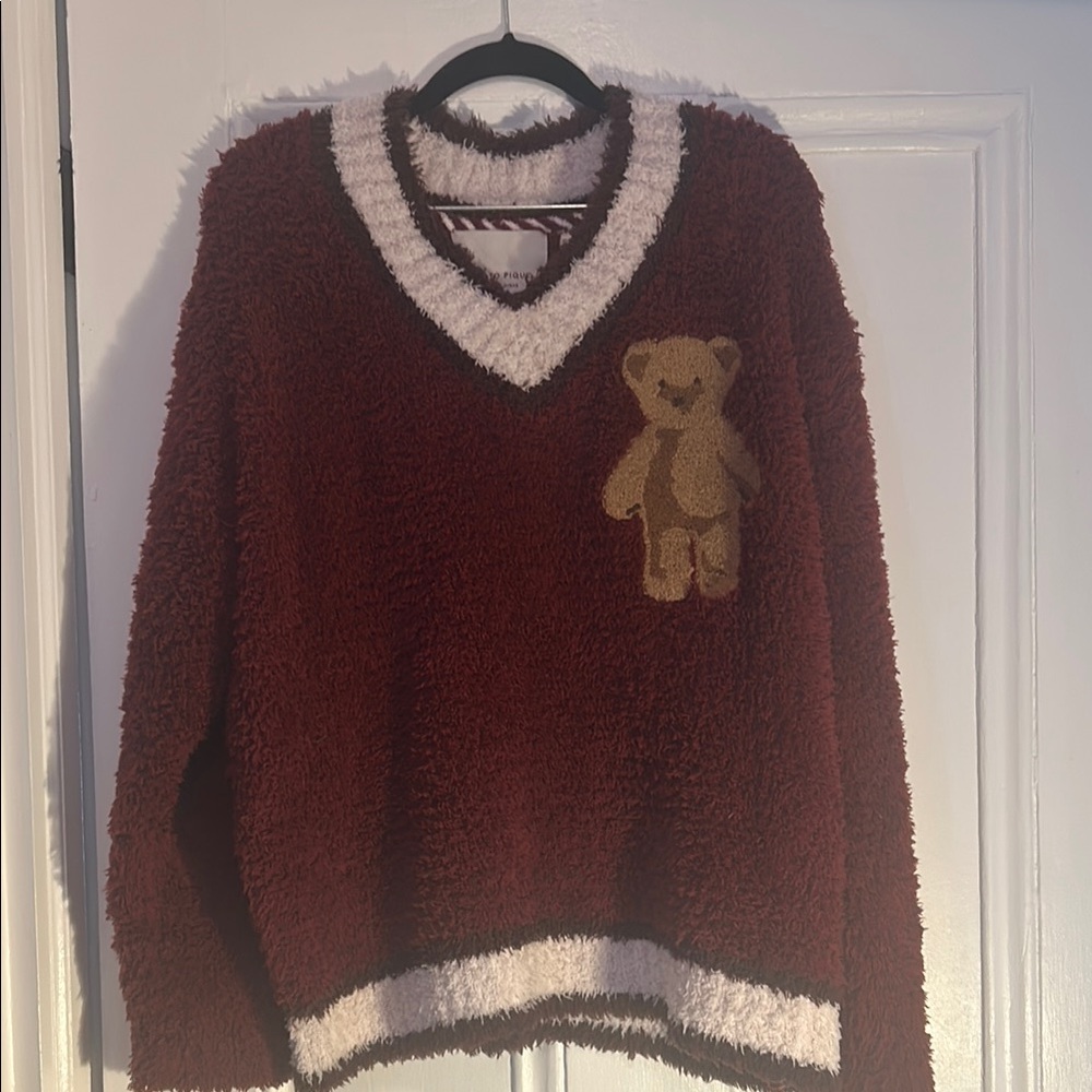 Cozy Brown Teddy Bear Sweaters